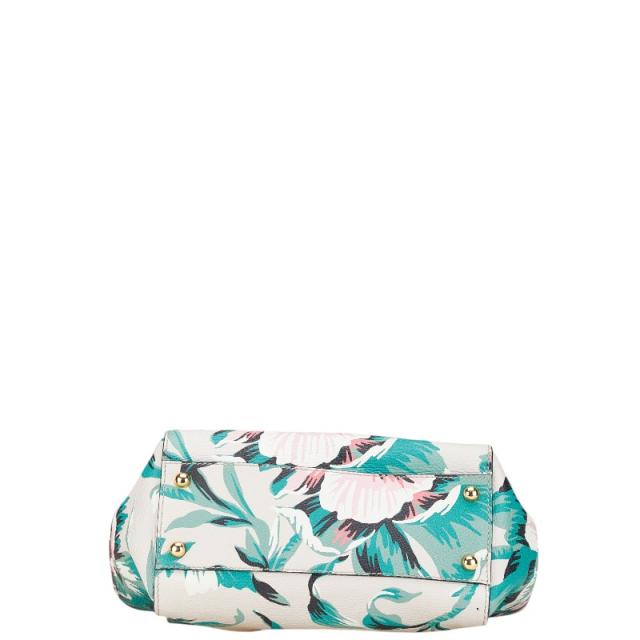 バーバリー チェック バックルトート 花 フラワー モチーフ