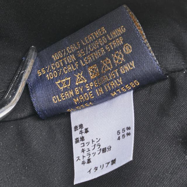 ルイ ヴィトン モノグラム シャドウ キャップ サイズ:58 M76580 ブラック レザー コットン メンズ LOUIS VUITTON 【中古】_6