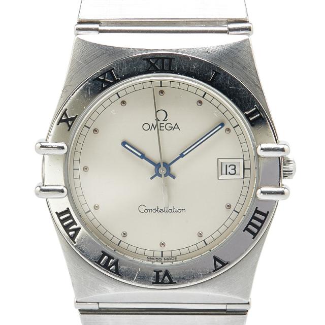 オメガ コンステレーション 腕時計 396.1070 クオーツ ベージュ文字盤 ステンレススチール メンズ OMEGA 【中古】の通販は 44,880円