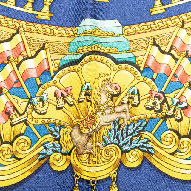 エルメス スカーフ 90 カレ 遊園地 メリーゴーランド HERMES エルメス