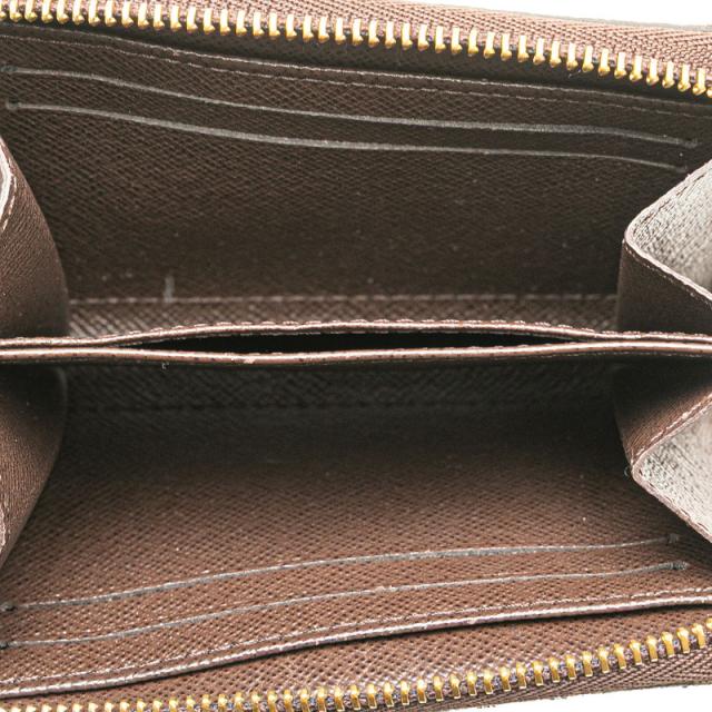 ルイ ヴィトン ダミエ ジッピー コインパース コインケース N63070 ブラウン PVC レザー レディース LOUIS VUITTON 【中古】_5