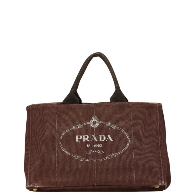 PRADA プラダ 三角ロゴプレート ハンドバッグ BR2874 ナイロン レザー