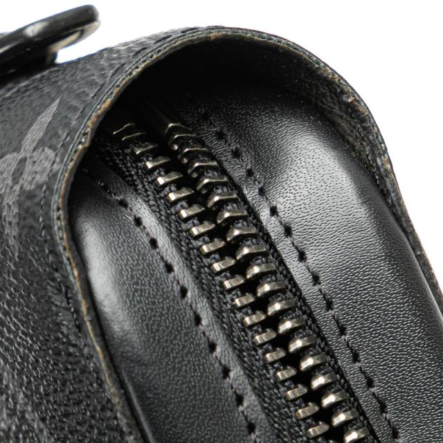 ルイ ヴィトン モノグラム エクリプス ジッピー XL ラウンドファスナー 長財布 M61698 ブラック PVC レザー LOUIS VUITTON 【中古】_3