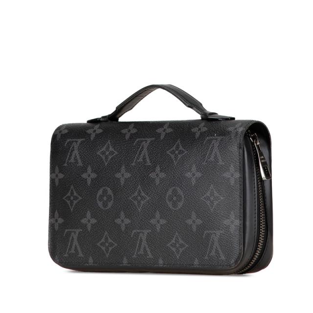 ルイヴィトン ジッピーXL モノグラム エクリプス ラウンドファスナー