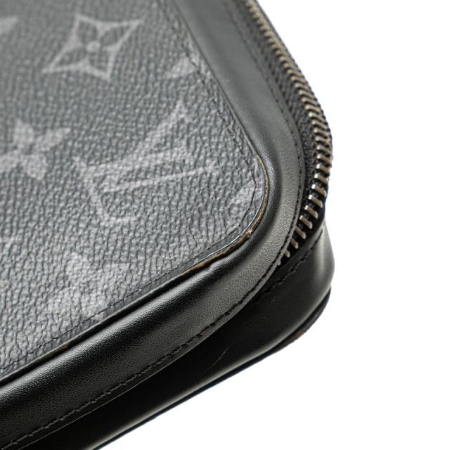 ルイ ヴィトン モノグラム エクリプス ジッピー XL ラウンドファスナー 長財布 M61698 ブラック PVC レザー LOUIS VUITTON 【中古】_5