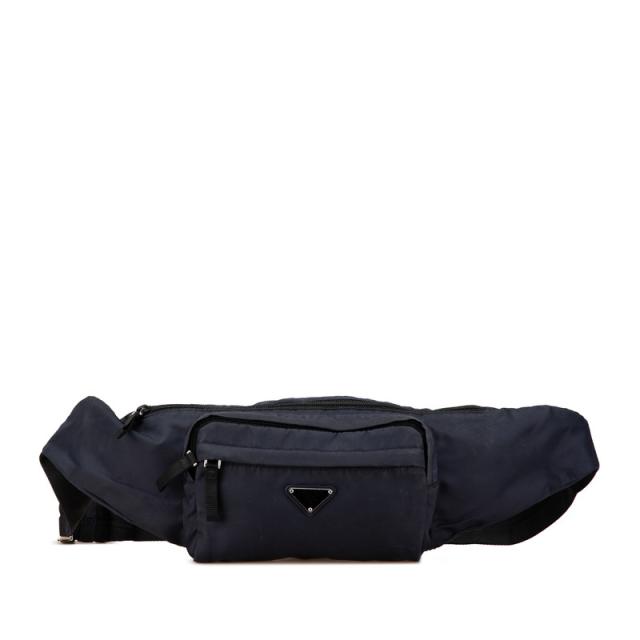 PRADA プラダ バッグ ウエストバッグ ボディバッグ ナイロン ネイビー