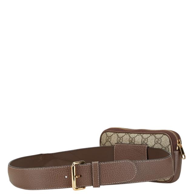 グッチ GGスプリーム オフィディア ボディバッグ ウエストバッグ 519308 ベージュ マルチカラー PVC レザー レディース GUCCI 【中古】_1