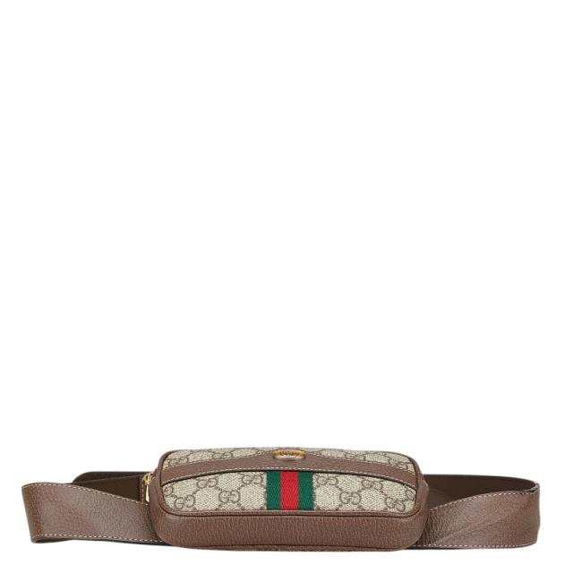 グッチ GGスプリーム オフィディア ボディバッグ ウエストバッグ 519308 ベージュ マルチカラー PVC レザー レディース GUCCI 【中古】_2