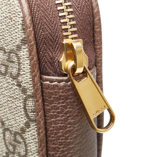 グッチ GGスプリーム オフィディア ボディバッグ ウエストバッグ 519308 ベージュ マルチカラー PVC レザー レディース GUCCI 【中古】_4