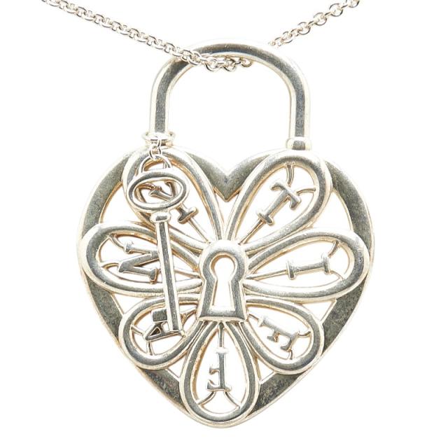 ティファニー ハートキー 925 シルバー レディース ネックレス TIFFANY