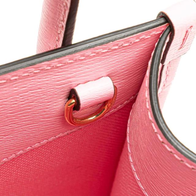 グッチ × ばなにゃ ミニハンドバッグ ショルダーバッグ 2WAY 671623 ピンク マルチカラー レザー レディース GUCCI 【中古】_5