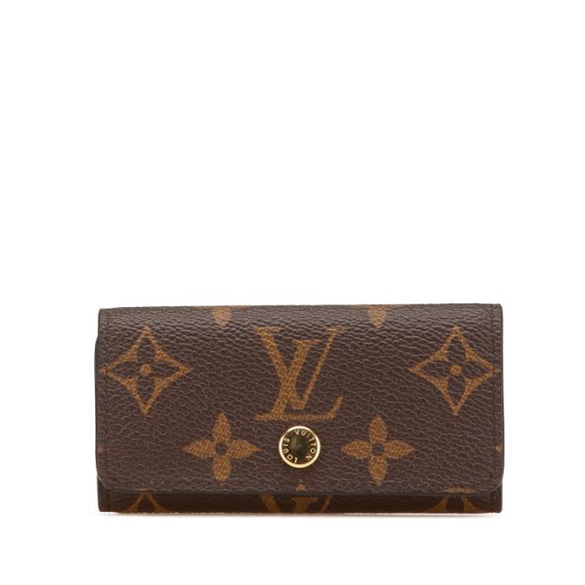 LOUIS VUITTON キーホルダー ブラウン Louis Vuitton モノグラム レザー キーケース（楽天市場】【新品