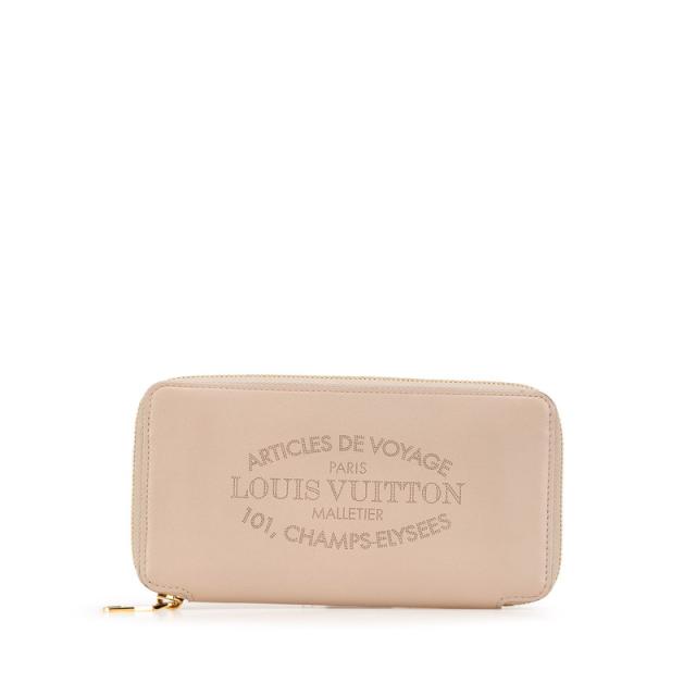 ルイ ヴィトン パルナセア ポルトフォイユイエナ ラウンドファスナー 長財布 M58265 ブラウン レザー レディース LOUIS VUITTON 【中古】