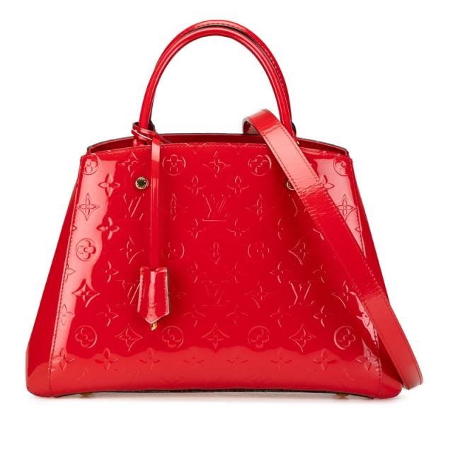 LOUIS VUITTON クラッチバッグ モンテーニュ23 カスティアンレッド LOUIS VUITTON クラッチバッグ モンテーニュ23 カスティアンレッド