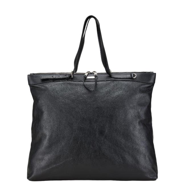 サンローラン レザー トートバッグ 505880 SAINT LAURENT サンローラン トートバッグ ブラック レザー