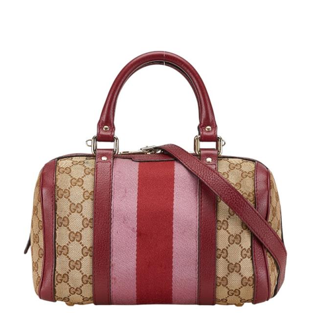 GUCCI グッチ GGキャンバス シェリーライン ショルダーバッグ 144388