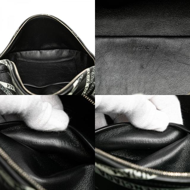 バレンシアガ スーベニア ウエストバッグ ボディバッグ 518163 ブラック グリーン レザー レディース BALENCIAGA 【中古】_8