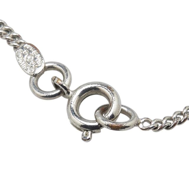 CHANEL シャネル カンボンネックレス ココマーク 05C シルバー ⓪