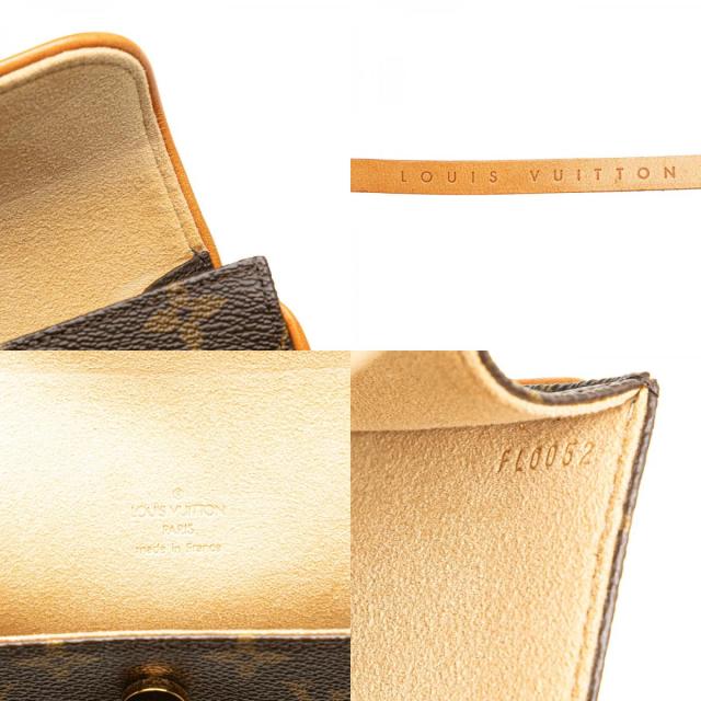 ルイ ヴィトン モノグラム ポシェット フロランティーヌ XS ボディバッグ ウエストバッグ M51855 ブラウン PVC LOUIS VUITTON 【中古】_8