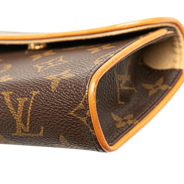 ルイ ヴィトン モノグラム ポシェット フロランティーヌ XS ボディバッグ ウエストバッグ M51855 ブラウン PVC LOUIS VUITTON 【中古】_6