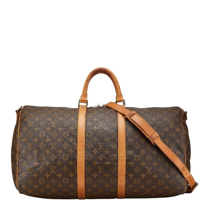 ルイ ヴィトン モノグラム キーポル バンドリエール 55 ボストンバッグ