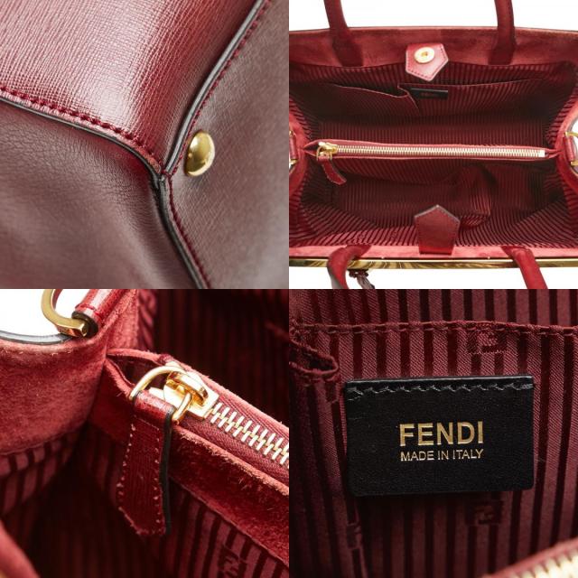 フェンディ トロワジュール ハンドバッグ ショルダーバッグ2WAY