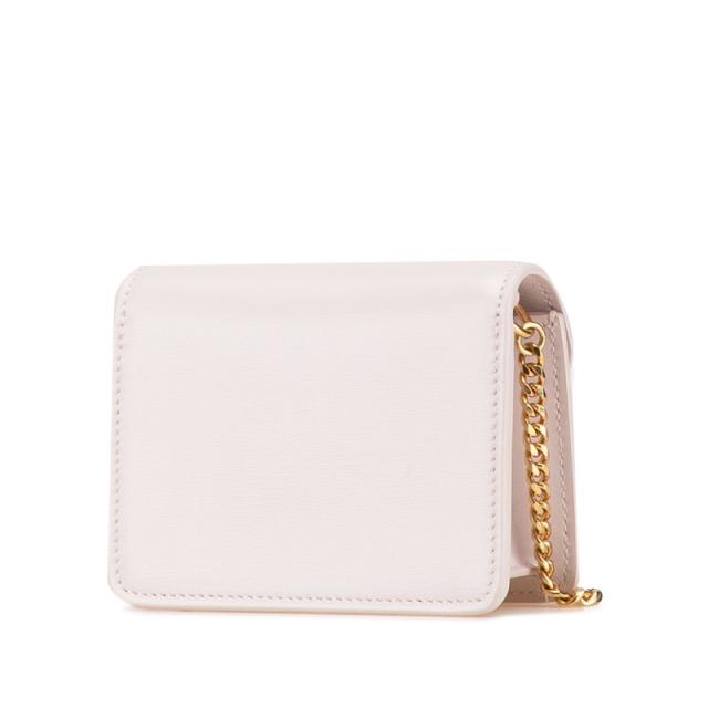 セリーヌ トリオンフ チェーン ショルダーバッグ ピンク レザー レディース CELINE 【中古】_1
