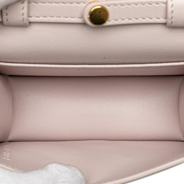 セリーヌ トリオンフ チェーン ショルダーバッグ ピンク レザー レディース CELINE 【中古】_6