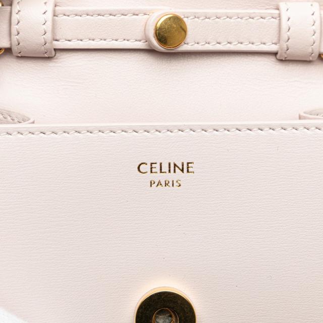セリーヌ トリオンフ チェーン ショルダーバッグ ピンク レザー レディース CELINE 【中古】_7
