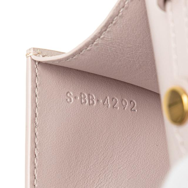 セリーヌ トリオンフ チェーン ショルダーバッグ ピンク レザー レディース CELINE 【中古】_8