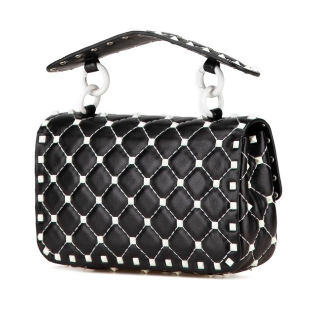 ヴァレンティノ ロックスタッズ スパイク ショルダーバッグ ブラック