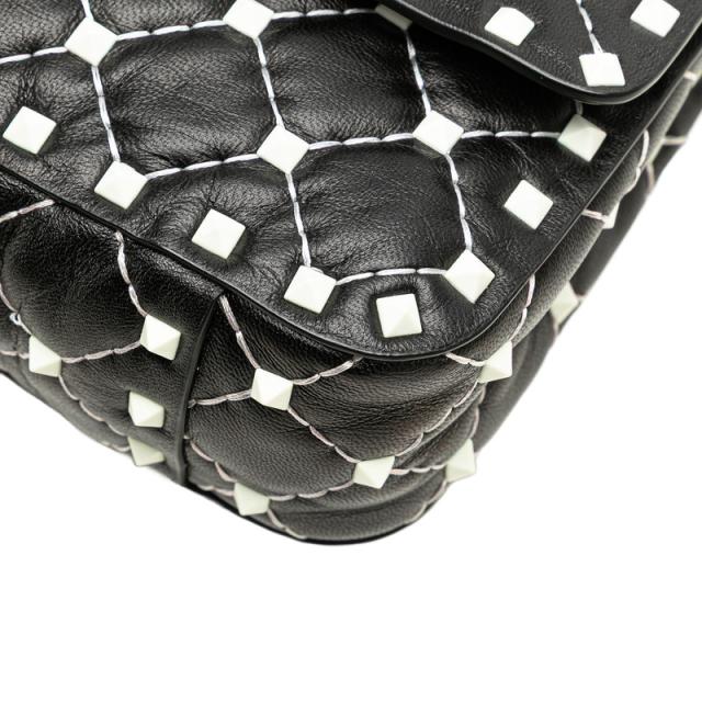 ヴァレンティノ ロックスタッズ スパイク ショルダーバッグ ブラック