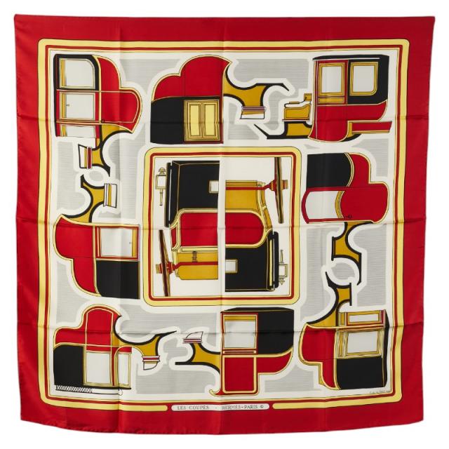 エルメス カレポケットロング 【Sランク】【中古】 エルメス カレ90  