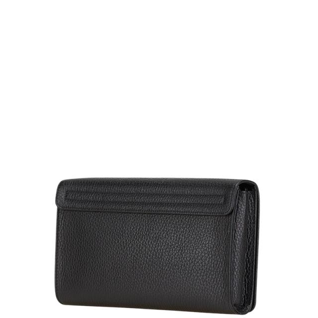 ダンヒル長財布 中古品 送料無料 未使用品 ダンヒル dunhill 長財布 折財布 黒 本革 札入れ 未使用