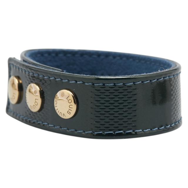 ルイ ヴィトン ダミエ ヴェルニ 2001年 札幌店限定 ブレスレット グリーン パテントレザー レディース LOUIS VUITTON 【中古】 ルイ ヴィトン ダミエ ヴェルニ 2001年 札幌店限定 ブレスレット