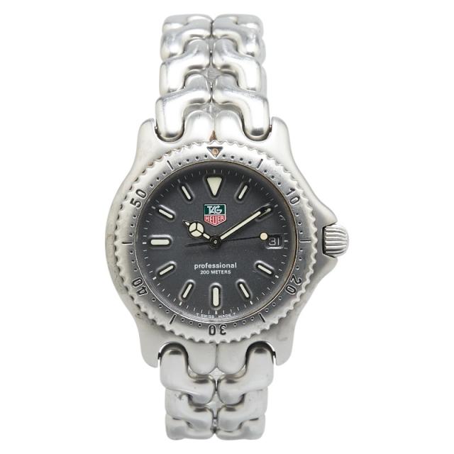 タグホイヤー セル 腕時計 S99.213K クオーツ グレー文字盤 ステンレス