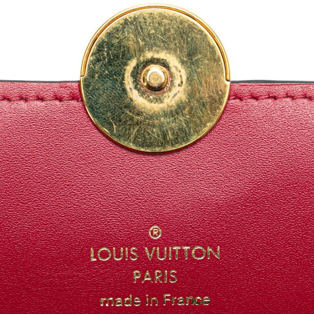 ルイ ヴィトン モノグラム ポルトフォイユ フローラル チェーン  