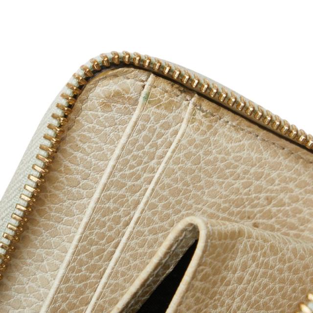 グッチ GGスプリーム GGマーモント L字ファスナー 二つ折り財布 658609