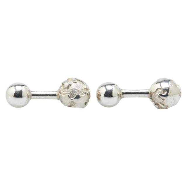 ティファニーTIFFANY&Co. カフス シグネチャー シルバーSV925 Tiffany & Co. - ティファニー カフスボタン カフリンクス SV925