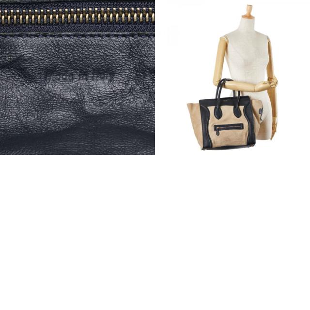 セリーヌ ラゲージ ミニ ショッパー ハンドバッグ トートバッグ