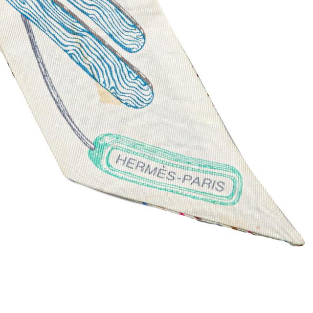 【新品未使用】エルメス　ツイリー　シュバロスコープ　ネオン エルメス ツイリー Chevaloscope Neon シュヴァロスコープ ネオン