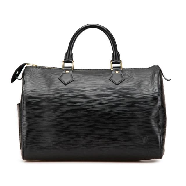 ルイ ヴィトン エピ スピーディ30 ハンドバッグ ボストンバッグ M59022 ノワール ブラック レザー レディース LOUIS VUITTON 【中古】