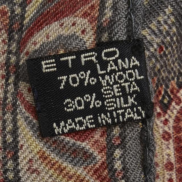 エトロ ETRO ストール ウール ストール レディース Used A エトロ