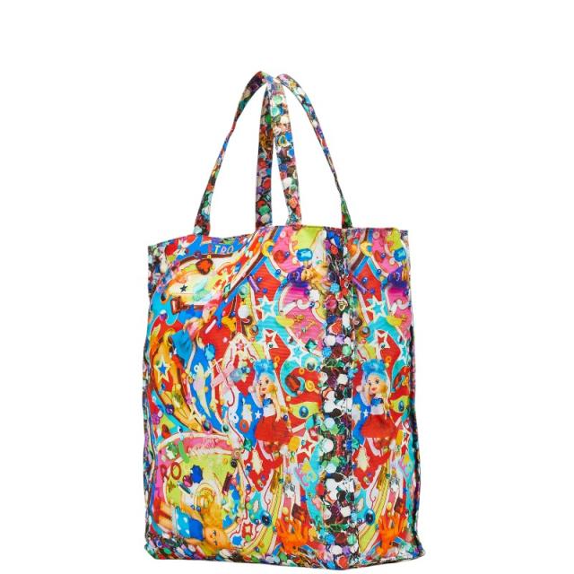 エトロ エトロ ETRO トートバッグ ナイロン レザー 革 ペイズリー柄 