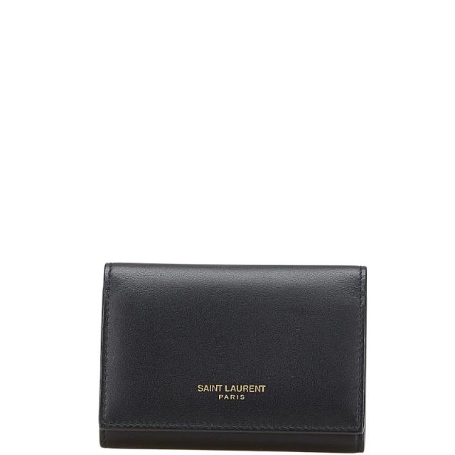 サンローラン 6連 キーケース 360432 ブラック レザー レディース SAINT LAURENT 【中古】