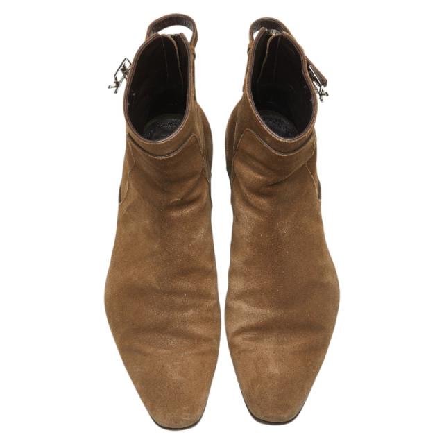 ルイ ヴィトン ストラップ バックジップ ショートブーツ サイズ:7