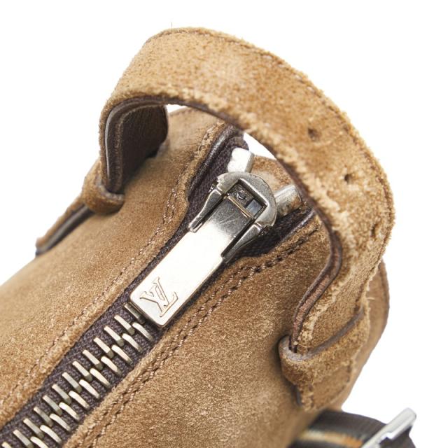 ルイ ヴィトン ストラップ バックジップ ショートブーツ サイズ:7