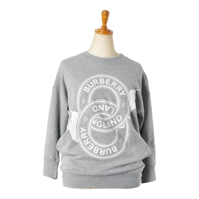 BURBERRY バーバリー キッズ トレーナー 128cm グレー BURBERRY