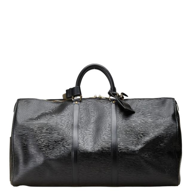 ルイヴィトン キーポル55 エピ 黒 ボストンバッグ 旅行バッグ LOUIS VUITTON ルイヴィトン エピ キーポル55 ボストンバッグ ルイ