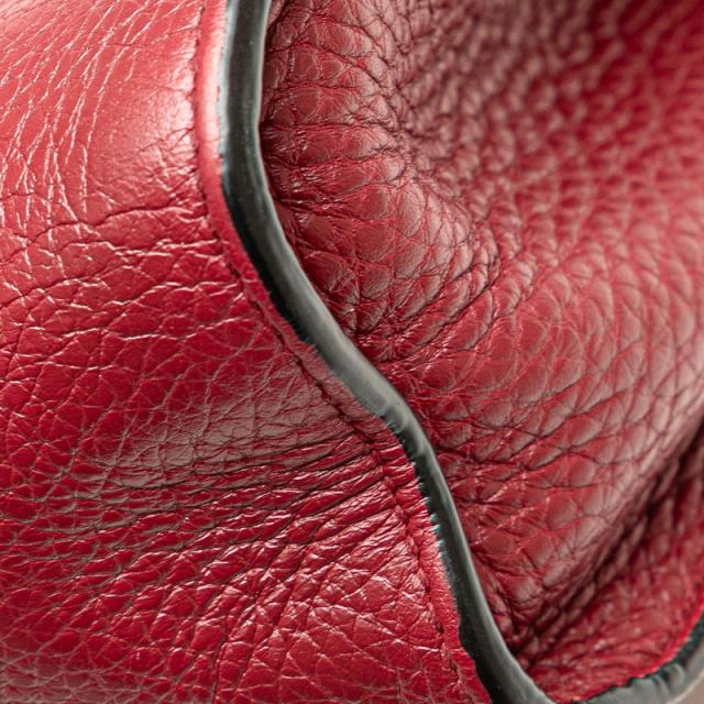 グッチ バンブー チェーン ショルダーバッグ 387611 ワインレッド